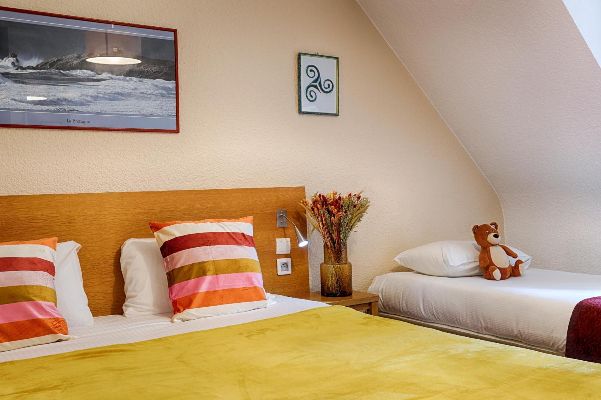 Hotel Le Branhoc - Brit Hotel Auray Exterior foto